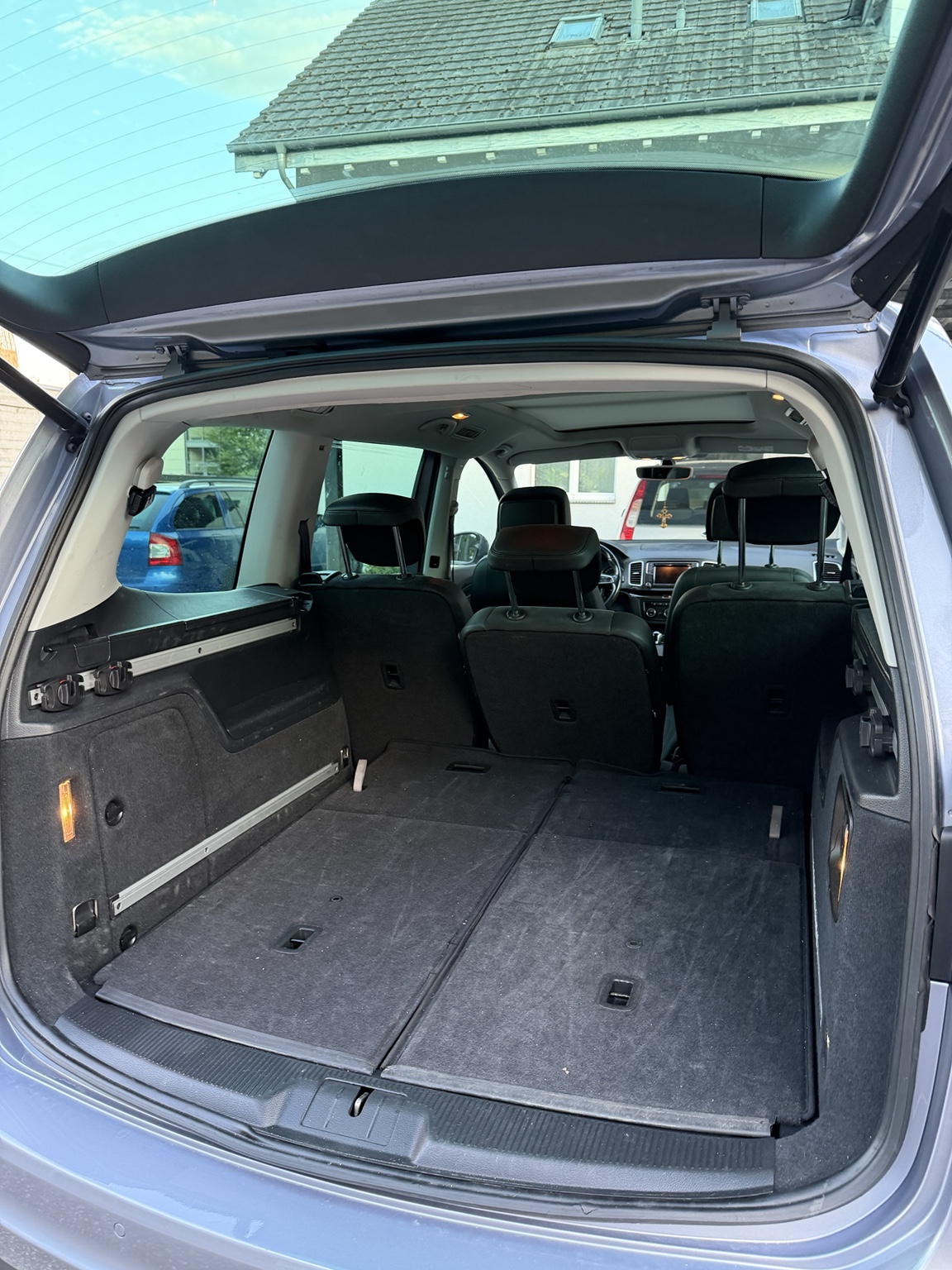Kofferraum des Seat Alhambra